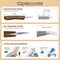 27-Piece Wood Carving & Whittling Kit – Complete Wood Carving Tools Set with 4 Knives, 6 Detail Carving Tools, Basswood Blocks & Safety Gear – Ideal Woodworking Gift for Beginners, Adults & Kids